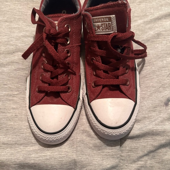 Converse Burgundy Sneakers - Picture 1 of 6